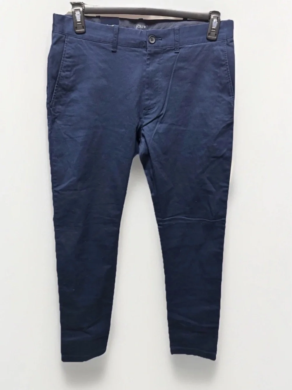 J.Crew Slim Flex Chinos Men’s 32x34 Navy Blue Pants Casual Minimalist Y2K